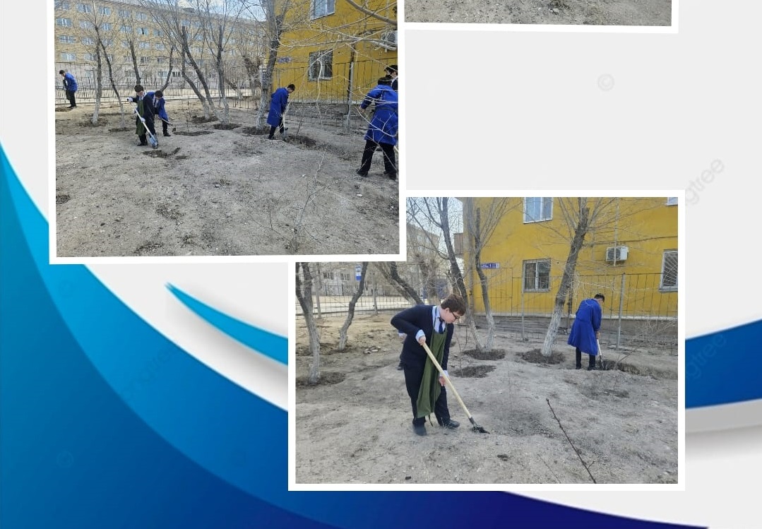 "Таза Қазақстан" экологиялық акциясы шеңберінде сәуірдің 3 күні "Таза бейсенбі" шарасы өтті.